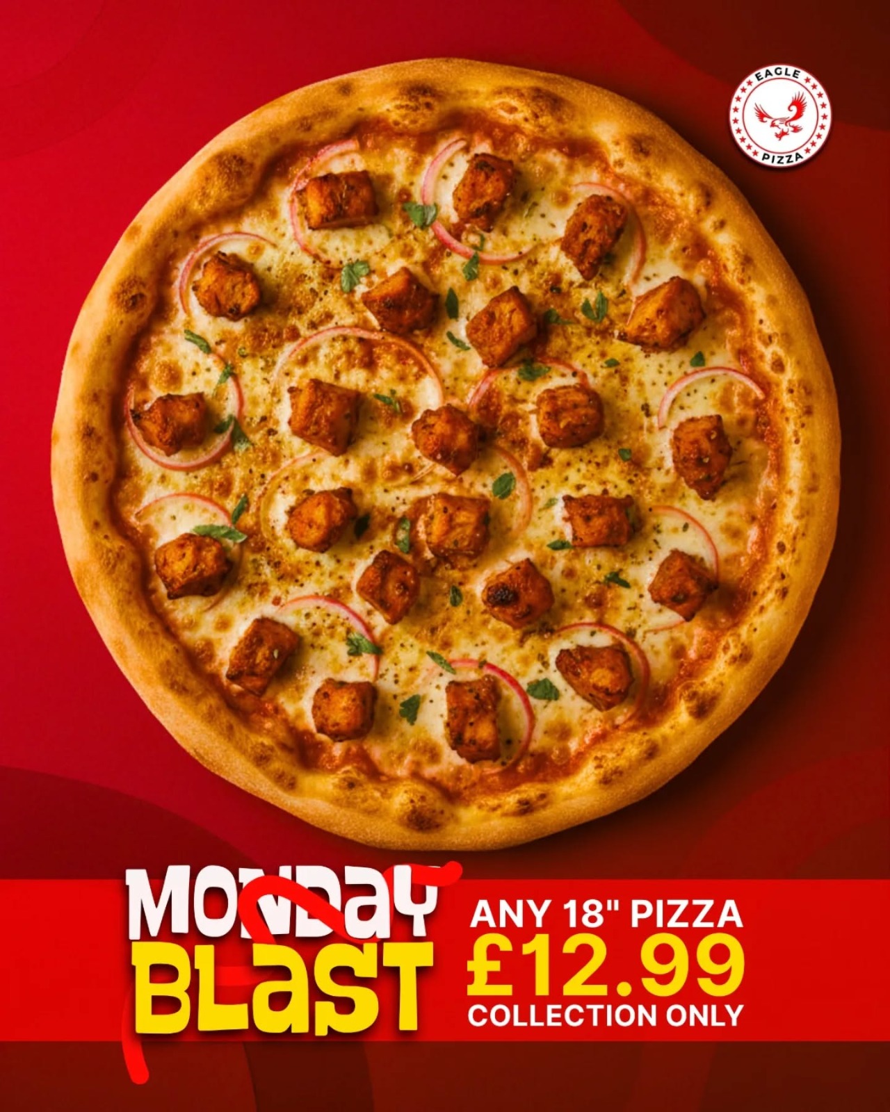 Eagle Pizza social media creative 5