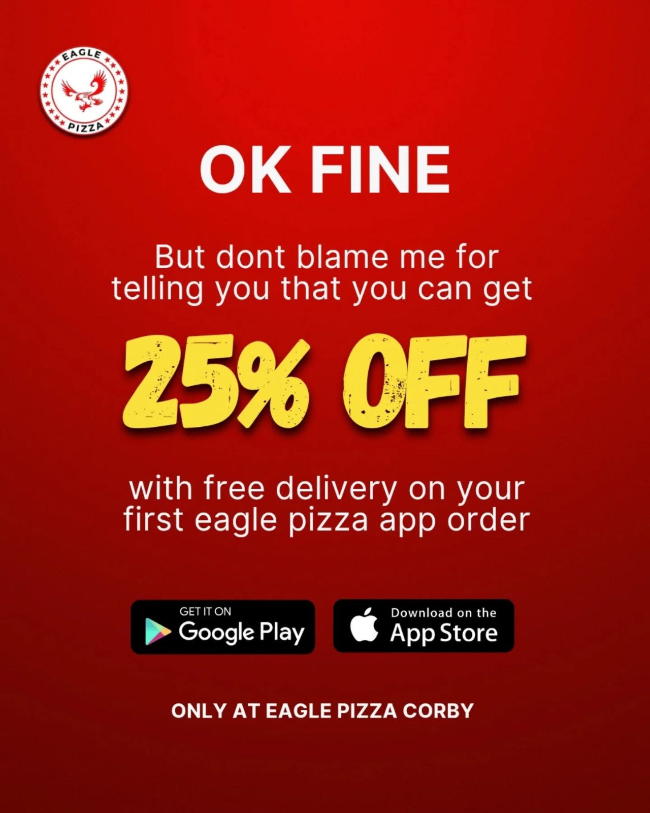 Eagle Pizza social media creative 11