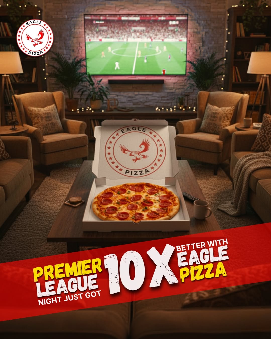 Eagle Pizza social media creative 10
