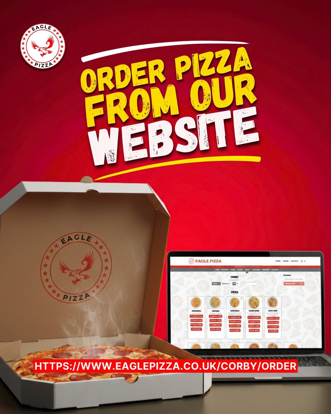Eagle Pizza social media creative 8