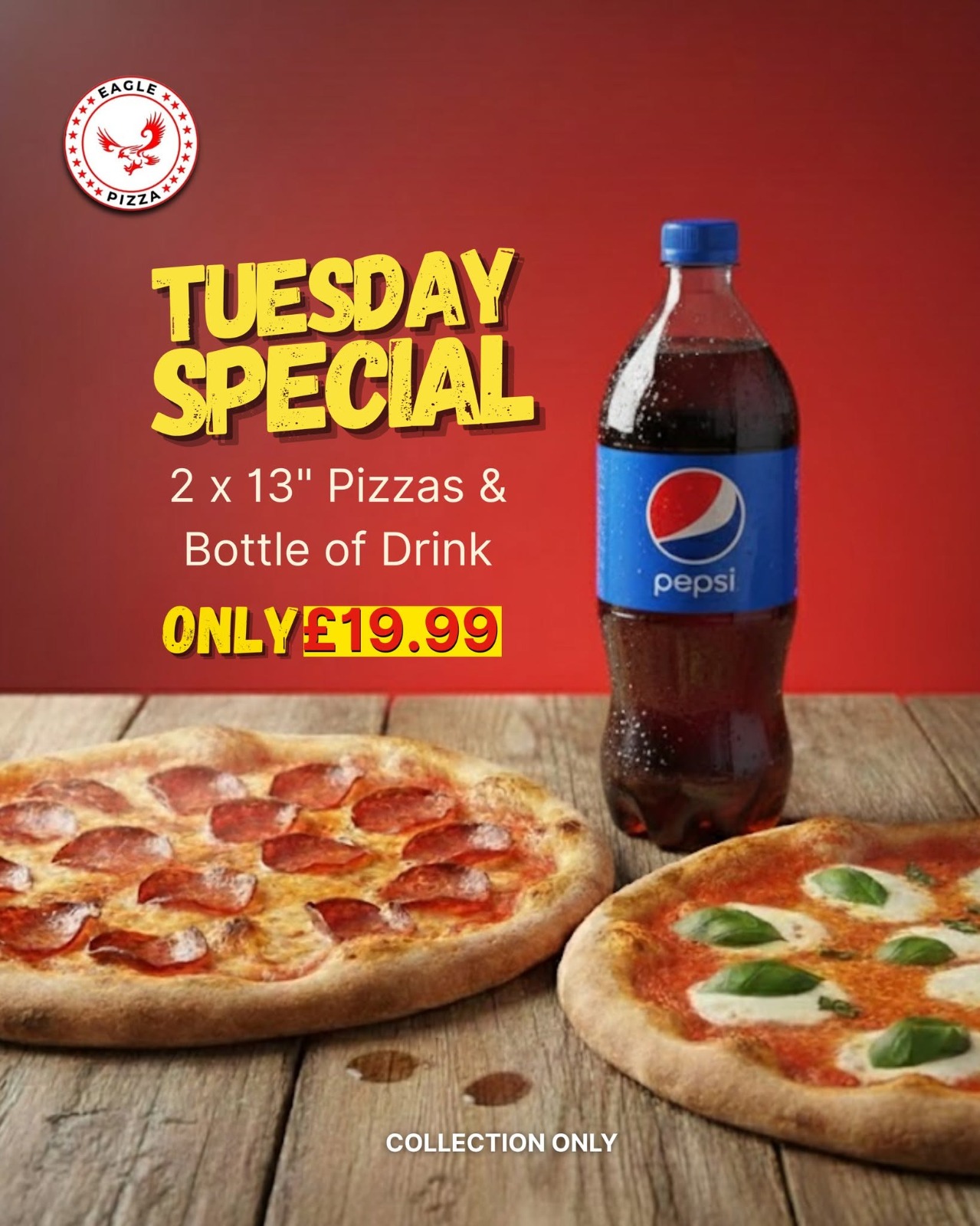 Eagle Pizza social media creative 7