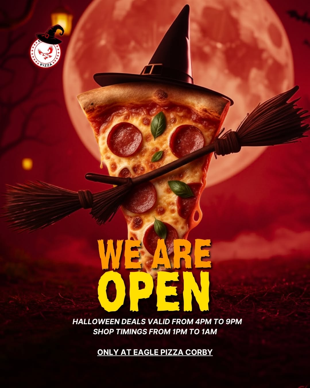 Eagle Pizza social media creative 4
