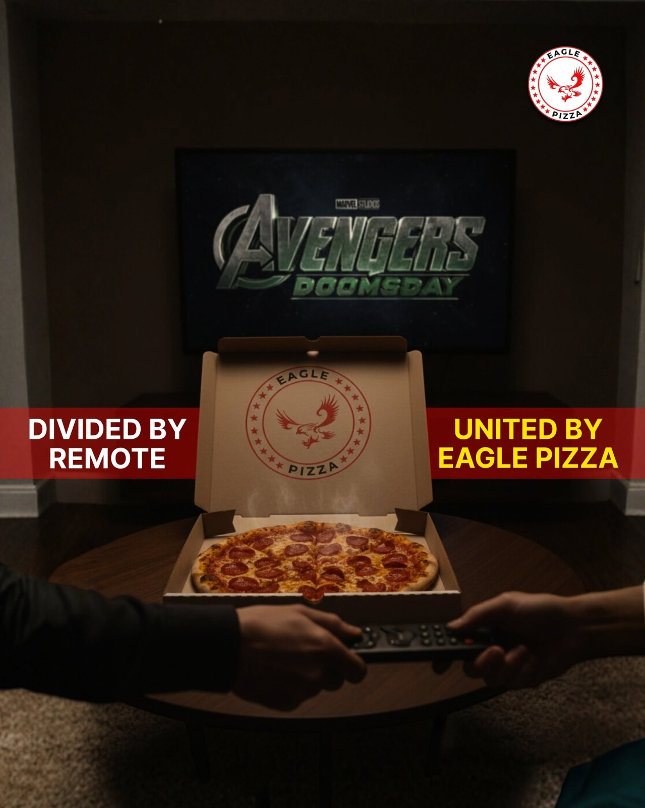 Eagle Pizza social media creative 1
